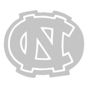 UNC Tar Heels Logo Black and White (4)