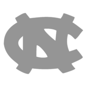 UNC Tar Heels Logo Black and White (5)