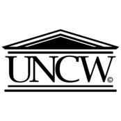 UNCW Logo Black and White