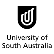 UniSA Logo Black and White