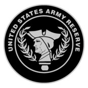 United States Army Reserve Logo Black and White