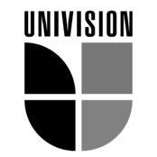 Univision Logo Black and White