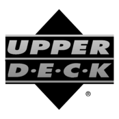 Upper Deck Logo Black and White