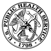U.S. Public Health Service Logo Black and White