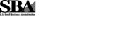 US Small Business Administration SBA Logo Black and White