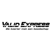 Valid Express Logo Black and White