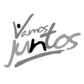 Vamos Juntos Logo Black and White