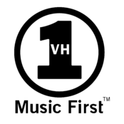 VH1 Music First Logo Black and White