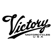 Victory Motorcycles USA Logo Black and White