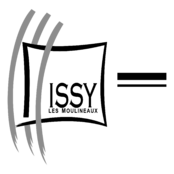Ville Issy Les Moulineaux Logo Black and White