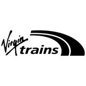 Virgin Trains Logo Black and White
