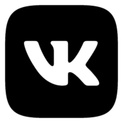 VK Logo Black and White