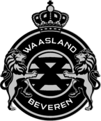 Waasland Beveren Logo Black and White