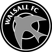 Walsall FC Logo Black and White