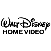 Walt Disney Home Video Logo Black and White