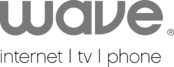 Wave Broadband Logo Black and White