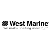 West Marine Logo Black and White