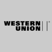 Western Union Logo Black and White