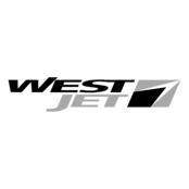 WestJet Logo Black and White