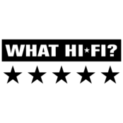 What Hi Fi Logo Black and White