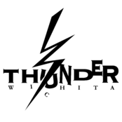 Wichita Thunder Logo Black and White