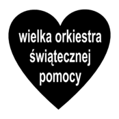 Wielka Orkiestra Swiatecznej Pomocy Logo Black and White