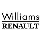 Williams Renault F1 Logo Black and White