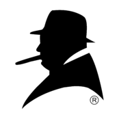 Winston Churchill Logo Black and White