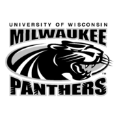 Wisconsin Milwaukee Panthers Logo Black and White