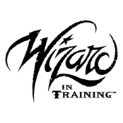 Wizard in Training Logo Black and White