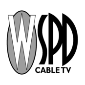 WSPD Cable TV Logo Black and White