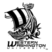 WWU Vikings Logo Black and White (2)