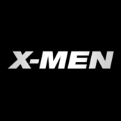 X Men Logo Black and White