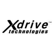 Xdrive Technologies Logo Black and White