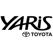 Yaris Logo Black and White