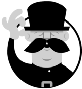 Yeoman Logo Black and White