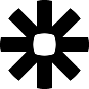 Zapier Logo Black and White