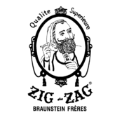 Zig Zag Logo Black and White